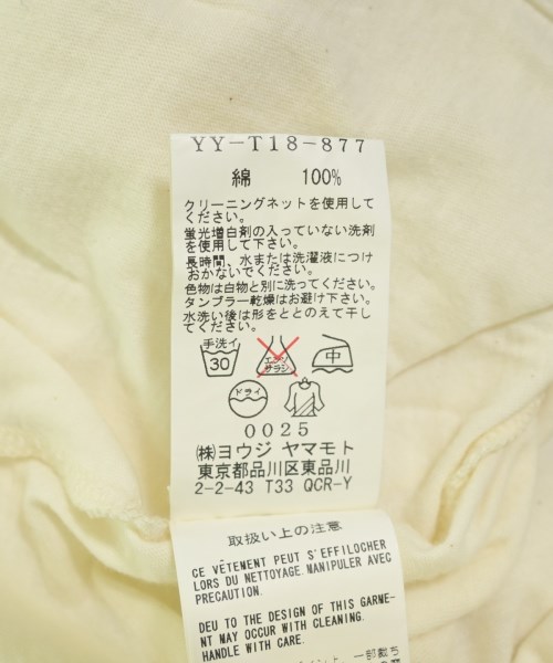 Y's（ワイズ）タンクトップ 白 サイズ:3(M位) レディース/2200729110044