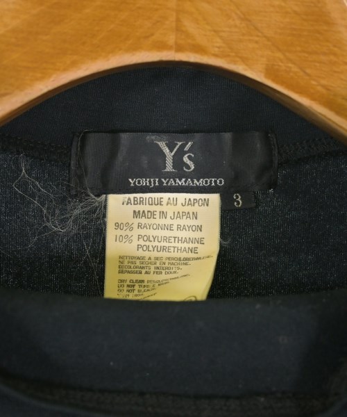 Y's（ワイズ）Tシャツ・カットソー 黒 サイズ:3(M位) レディース/2200729110099