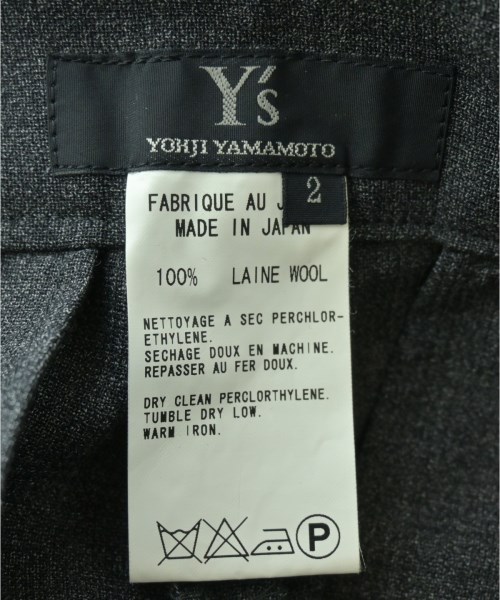 Y's（ワイズ）スラックス グレー サイズ:2(S位) レディース/2200682614016