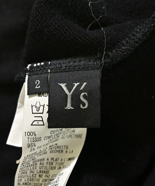 Y's（ワイズ）Tシャツ・カットソー 黒 サイズ:2(S位) レディース/2200683267105