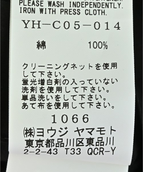 Y's（ワイズ）その他 黒 サイズ:1(XS位) レディース/2200683721010