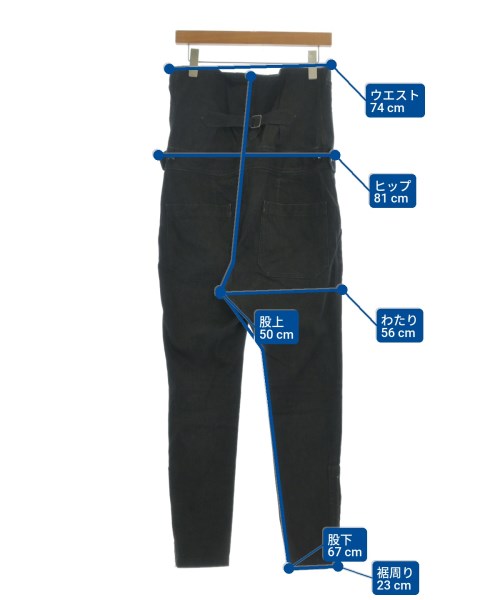 Y's（ワイズ）デニムパンツ 黒 サイズ:-(M位) レディース/2200684654034