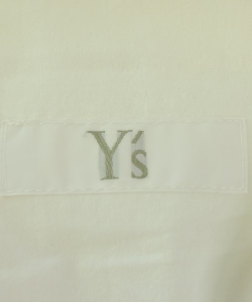 Y's（ワイズ）シャツワンピース 白 サイズ:2(S位) レディース/2200680559012