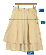 Y's（ワイズ）ひざ丈スカート ベージュ サイズ:1(XS位) レディース/2200685530146