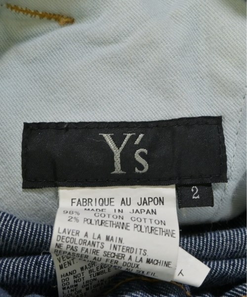 Y's（ワイズ）ショートパンツ 青 サイズ:2(S位) レディース/2200685530153