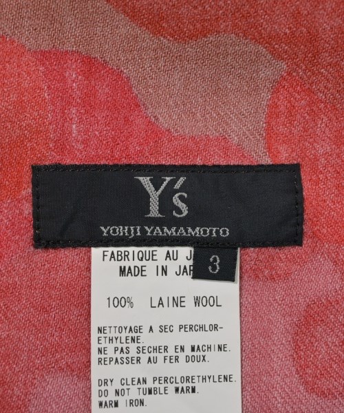 Y's（ワイズ）その他 赤 サイズ:3(M位) レディース/2200681161030