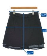 Y's（ワイズ）ミニスカート 黒 サイズ:2(S位) レディース/2200681161047