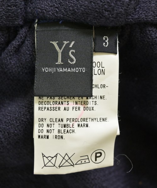 Y's（ワイズ）ひざ丈スカート 紺 サイズ:3(M位) レディース/2200686436232