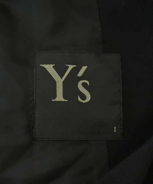 Y's（ワイズ）カジュアルジャケット 黒 サイズ:1(XS位) レディース/2200683621013