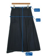 Y's（ワイズ）ロング・マキシ丈スカート 紺 サイズ:2(S位) レディース/2200683621037