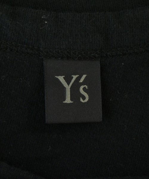 Y's（ワイズ）Tシャツ・カットソー 黒 サイズ:2(S位) レディース/2200683621099