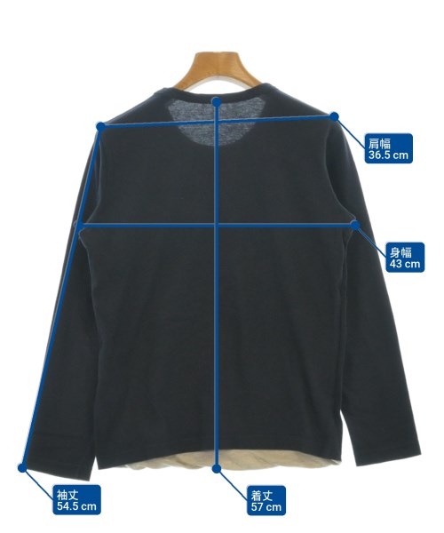 Y's（ワイズ）Tシャツ・カットソー 紺 サイズ:2(S位) レディース/2200683621105