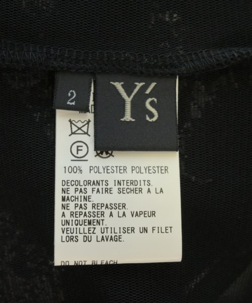 Y's（ワイズ）Tシャツ・カットソー 黒 サイズ:2(S位) レディース/2200683621112