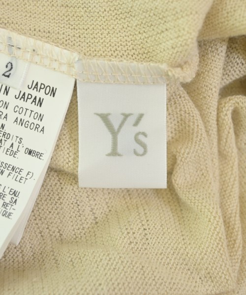 Y's（ワイズ）ニット・セーター ベージュ サイズ:2(S位) レディース/2200682324021