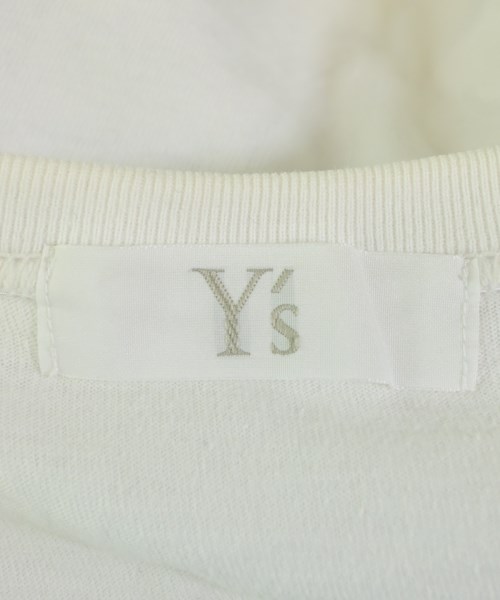 Y's（ワイズ）Tシャツ・カットソー 白 サイズ:2(S位) メンズ/2200687099160