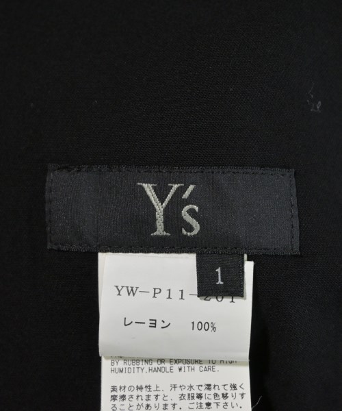 Y's（ワイズ）その他 黒 サイズ:1(XS位) レディース/2200689648151