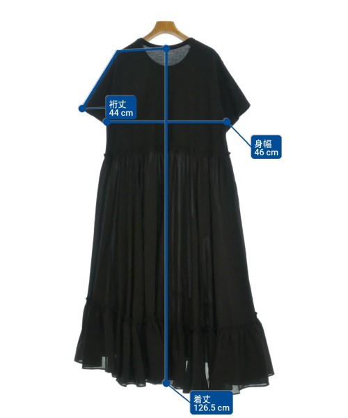 Y's（ワイズ）ワンピース 黒 サイズ:1(XS位) レディース/2200686504092