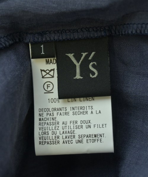 Y's（ワイズ）ブラウス 青 サイズ:1(XS位) レディース/2200690706086