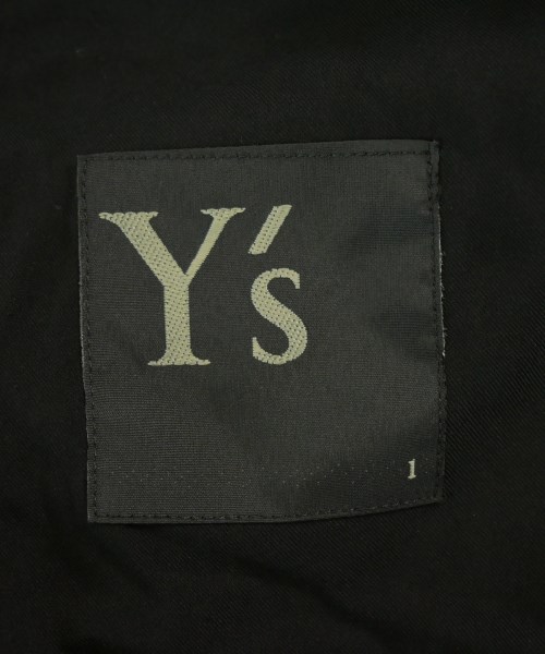 Y's（ワイズ）ジャケット 黒 サイズ:1(XS位) レディース/2200691276038