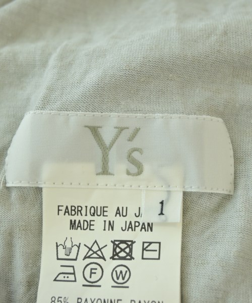 Y's（ワイズ）その他 グレー サイズ:1(XS位) レディース/2200692136072