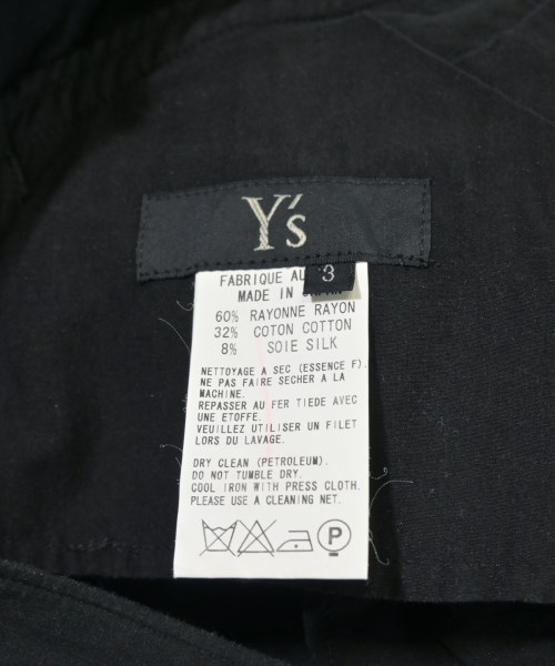 Y's（ワイズ）その他 黒 サイズ:3(M位) レディース/2200692520017