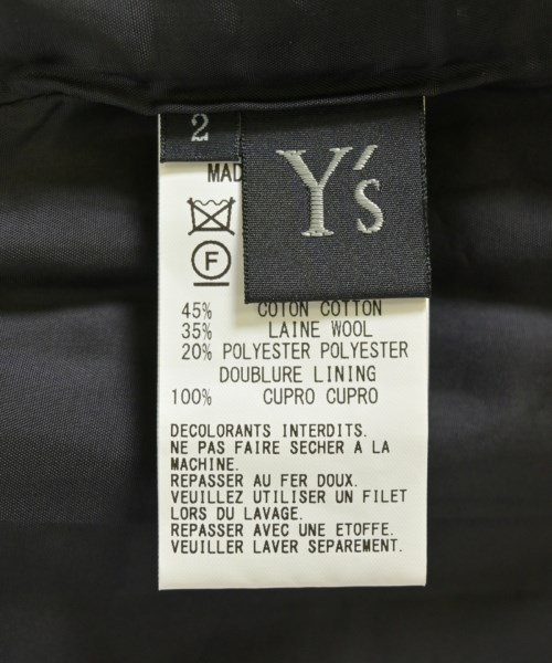 Y's（ワイズ）その他 紺 サイズ:2(S位) レディース/2200688863029