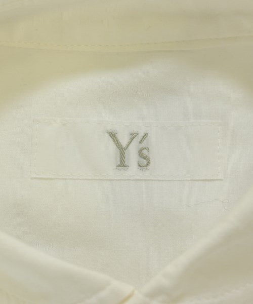 Y's（ワイズ）カジュアルシャツ 白 サイズ:2(S位) レディース/2200693378044
