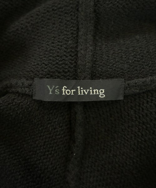 Y'S for living（ワイズリビング）カーディガン 黒 サイズ:F レディース/2200621404029
