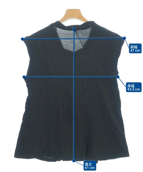 Y'S for living（ワイズリビング）Tシャツ・カットソー 黒 サイズ:-(M位) レディース/2200626481056