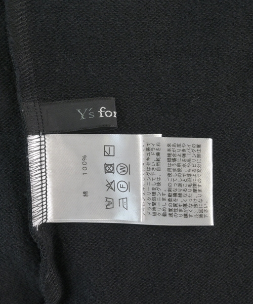 Y'S for living（ワイズリビング）Tシャツ・カットソー 黒 サイズ:F レディース/2200627433016