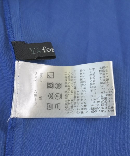 Y'S for living（ワイズリビング）ロング・マキシ丈スカート 青 サイズ:-(M位) レディース/2200631958048