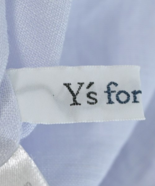 Y'S for living（ワイズリビング）カジュアルシャツ 青 サイズ:F レディース/2200613627108