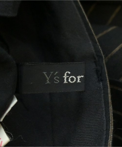 Y'S for living（ワイズリビング）スラックス 黒 サイズ:M レディース/2200617088028