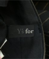Y'S for living（ワイズリビング）スラックス 黒 サイズ:M レディース/2200617088028