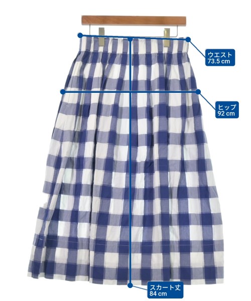 Y'S for living（ワイズリビング）ロング・マキシ丈スカート 白 サイズ:-(M位) レディース/2200618328215