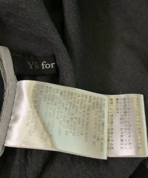 Y'S for living（ワイズリビング）ワンピース 黒 サイズ:F レディース/2200618328239