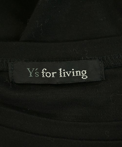 Y'S for living（ワイズリビング）Tシャツ・カットソー 黒 サイズ:F レディース/2200620442022