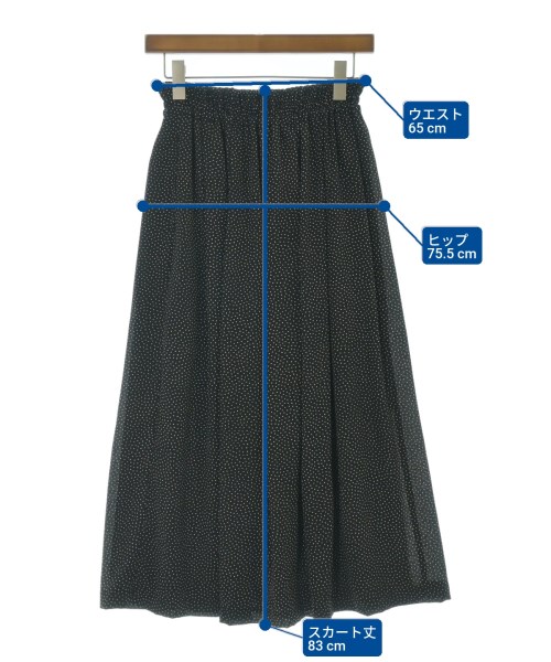 Y'S for living（ワイズリビング）ロング・マキシ丈スカート 黒 サイズ:-(M位) レディース/2200675262071