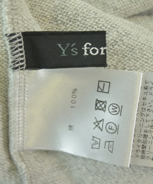 Y'S for living（ワイズリビング）ワンピース グレー サイズ:F レディース/2200678056028