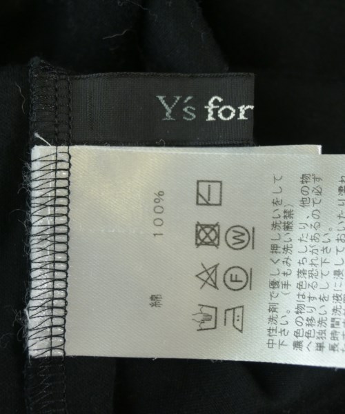 Y'S for living（ワイズリビング）Tシャツ・カットソー 黒 サイズ:F レディース/2200678056035