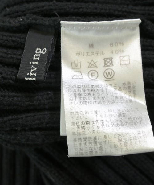 Y'S for living（ワイズリビング）ベスト/ノースリーブ 黒 サイズ:-(XL位) レディース/2200679202073