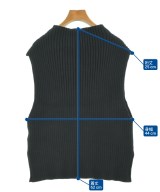 Y'S for living（ワイズリビング）ベスト/ノースリーブ 黒 サイズ:-(XL位) レディース/2200679202073