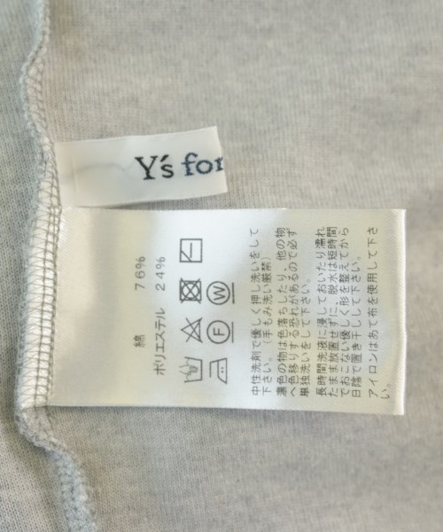 Y'S for living（ワイズリビング）パーカー グレー サイズ:F レディース/2200679202202