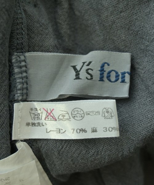Y'S for living（ワイズリビング）ショートパンツ グレー サイズ:-(M位) レディース/2200694066049