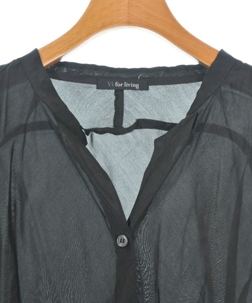 Y'S for living（ワイズリビング）カジュアルシャツ 黒 サイズ:F レディース/2200695937997