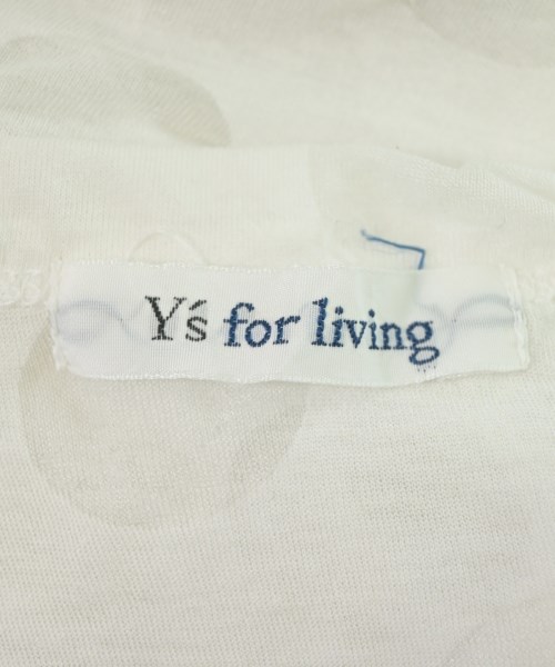Y'S for living（ワイズリビング）Tシャツ・カットソー 白 サイズ:F レディース/2200709374398
