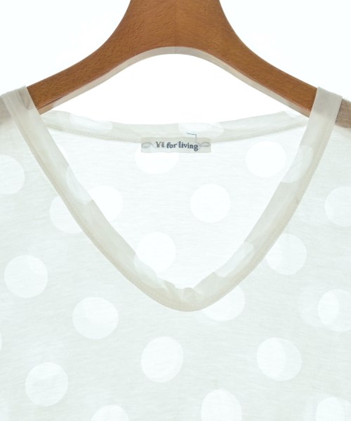 Y'S for living（ワイズリビング）Tシャツ・カットソー 白 サイズ:F レディース/2200709374398