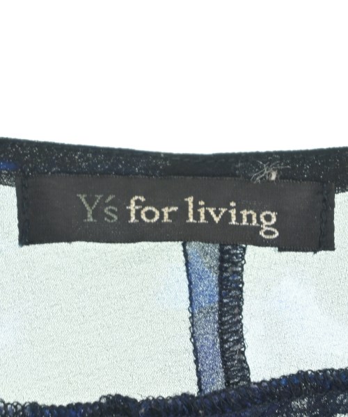 Y'S for living（ワイズリビング）カジュアルシャツ 黒 サイズ:F レディース/2200712902090