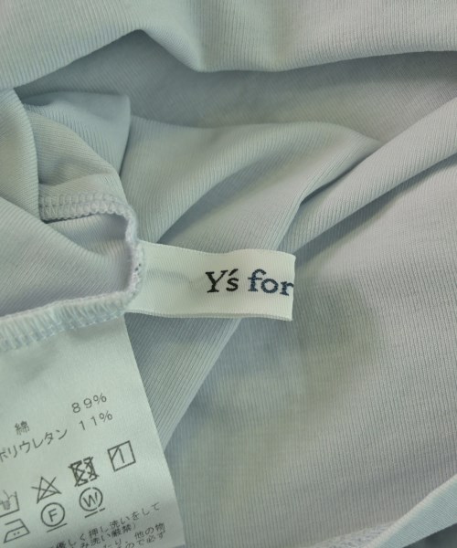 Y'S for living（ワイズリビング）Tシャツ・カットソー 青 サイズ:F レディース/2200648486060