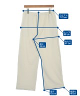 Y'S for living（ワイズリビング）スウェットパンツ 白 サイズ:-(L位) レディース/2200701311261